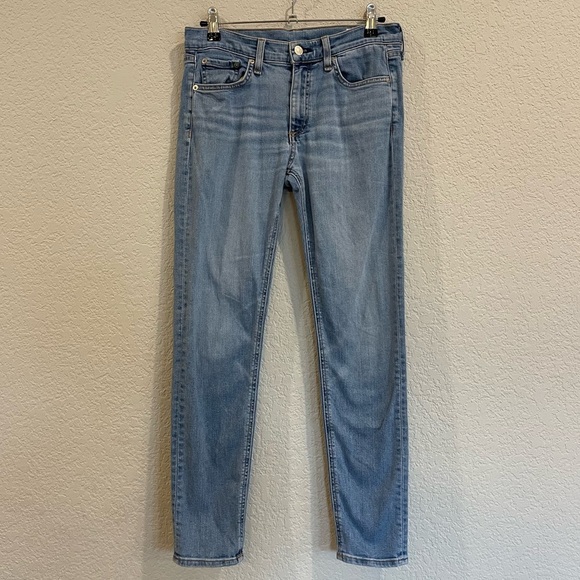 Rag & Bone Ankle Skinny Jeans in Nelly - Picture 3 of 9